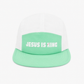 Jesus is King | Seafoam + Weiß