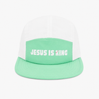 Jesus is King | Seafoam + Weiß